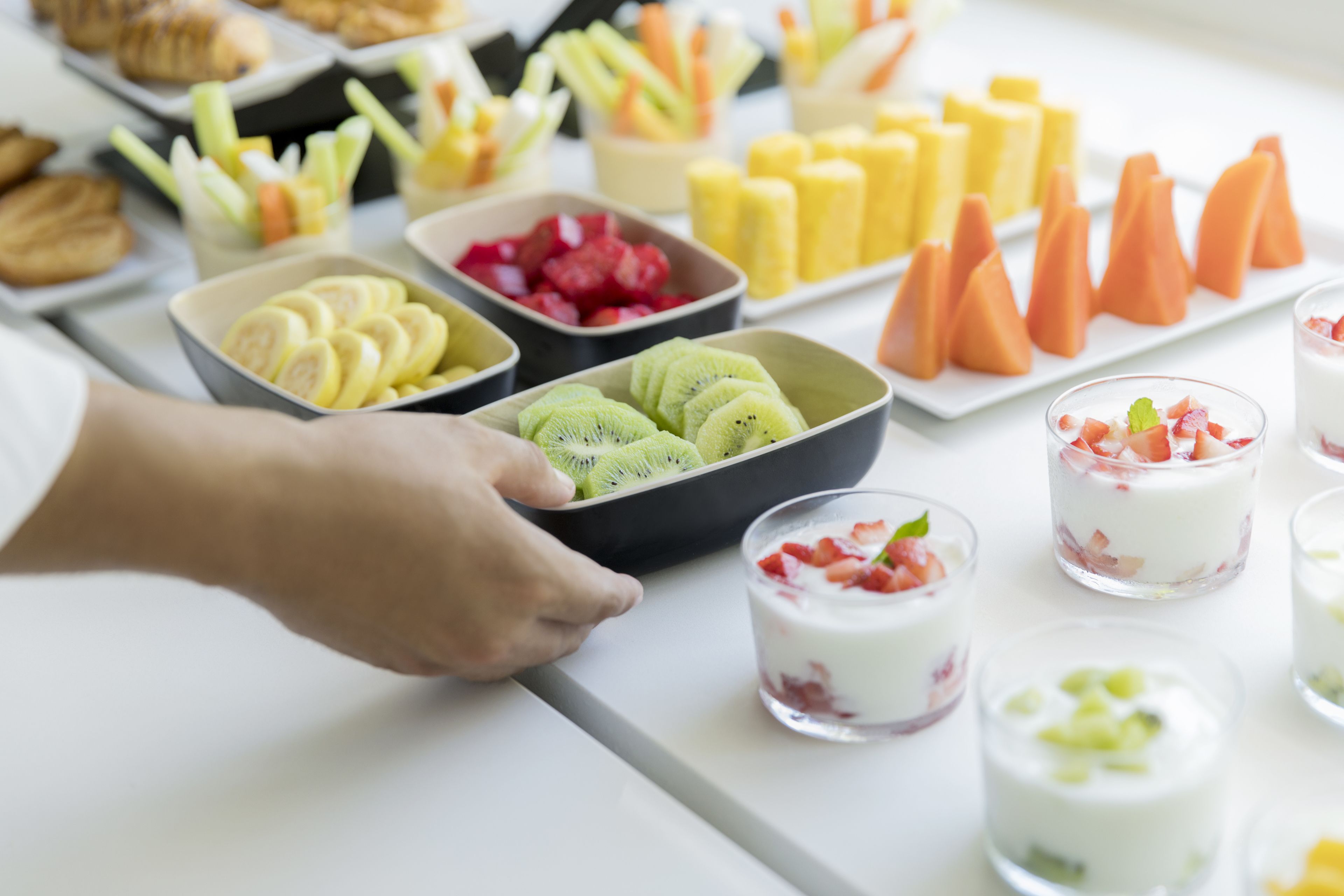 Breakfast buffet
