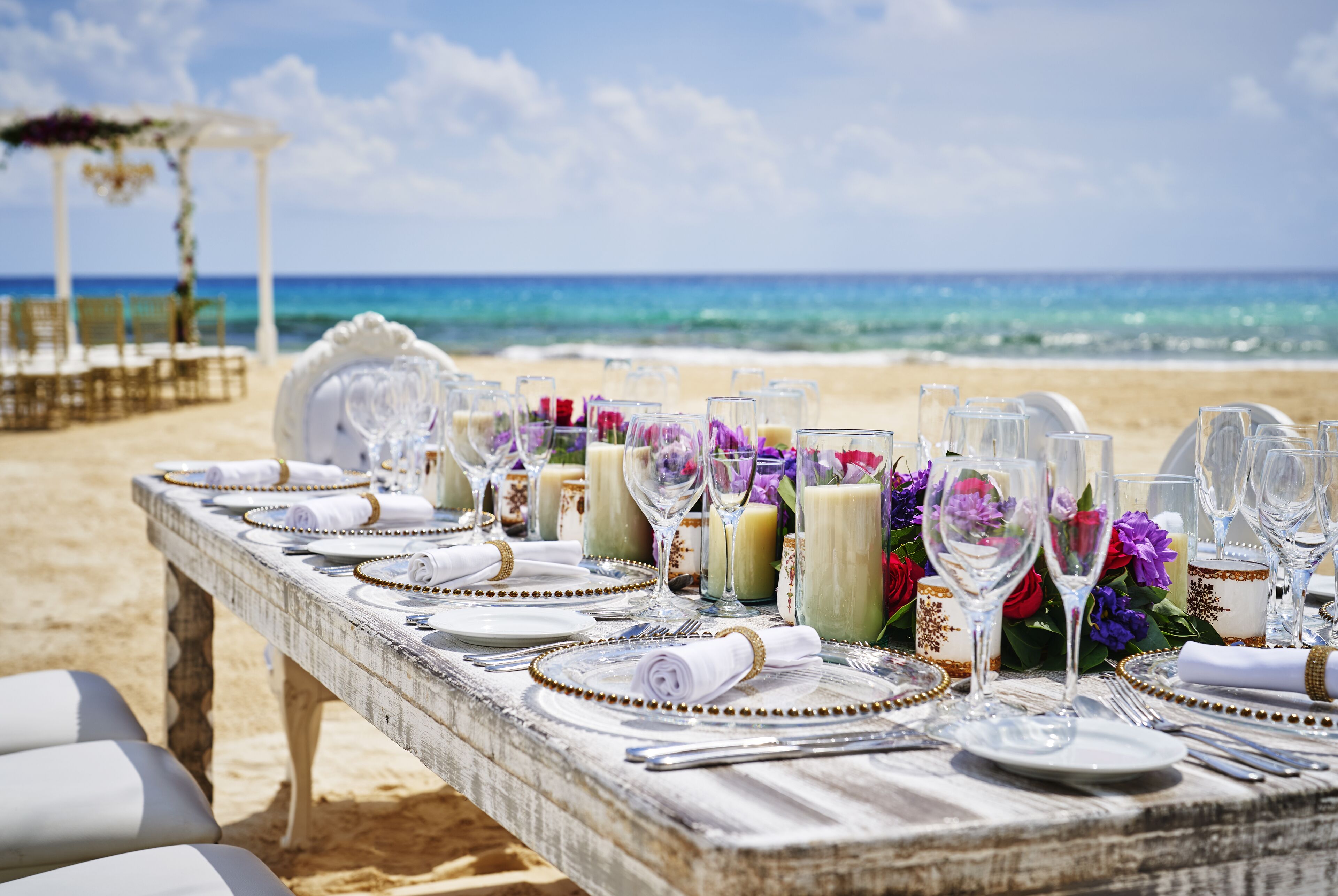 Outdoor Wedding Area