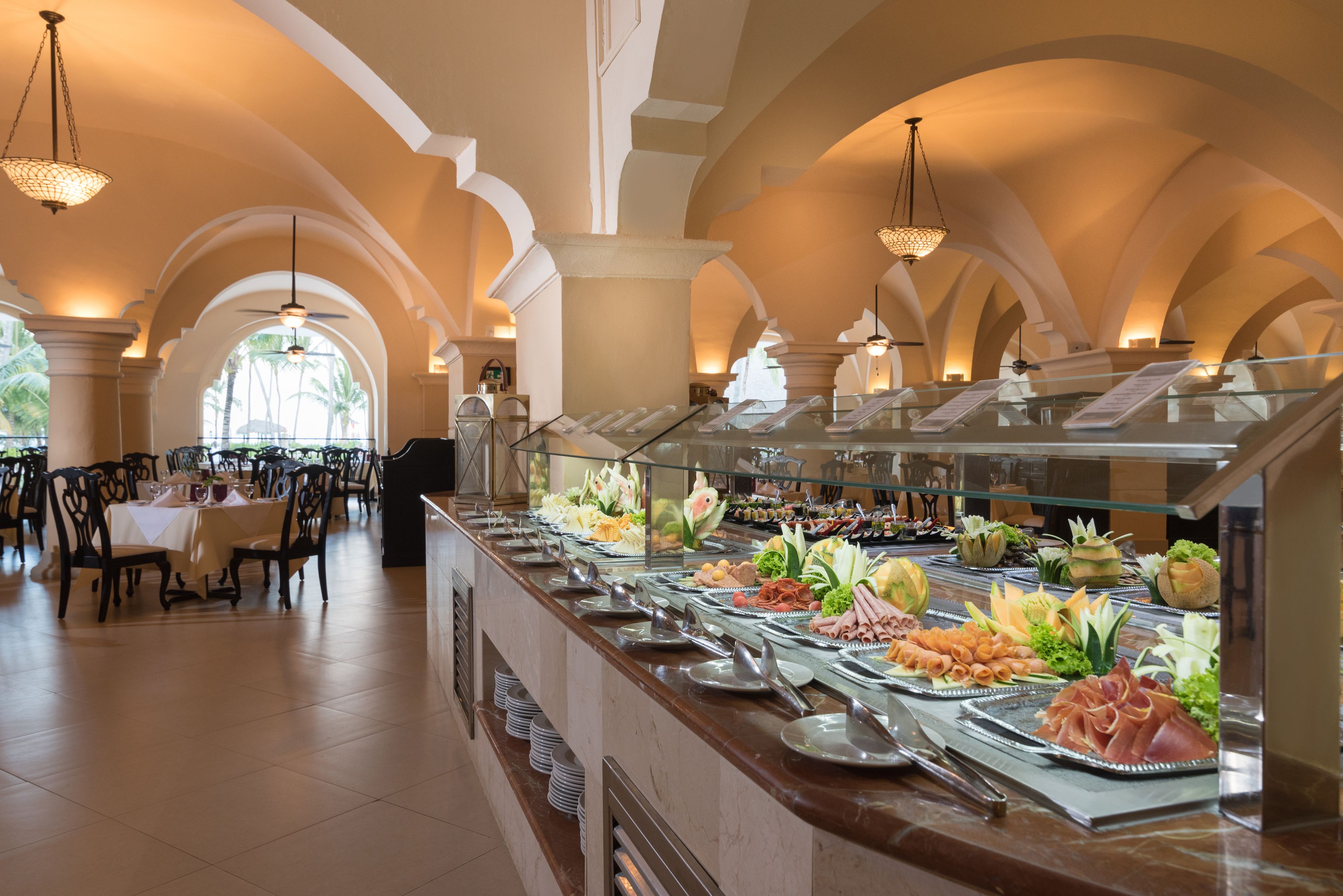 Breakfast buffet