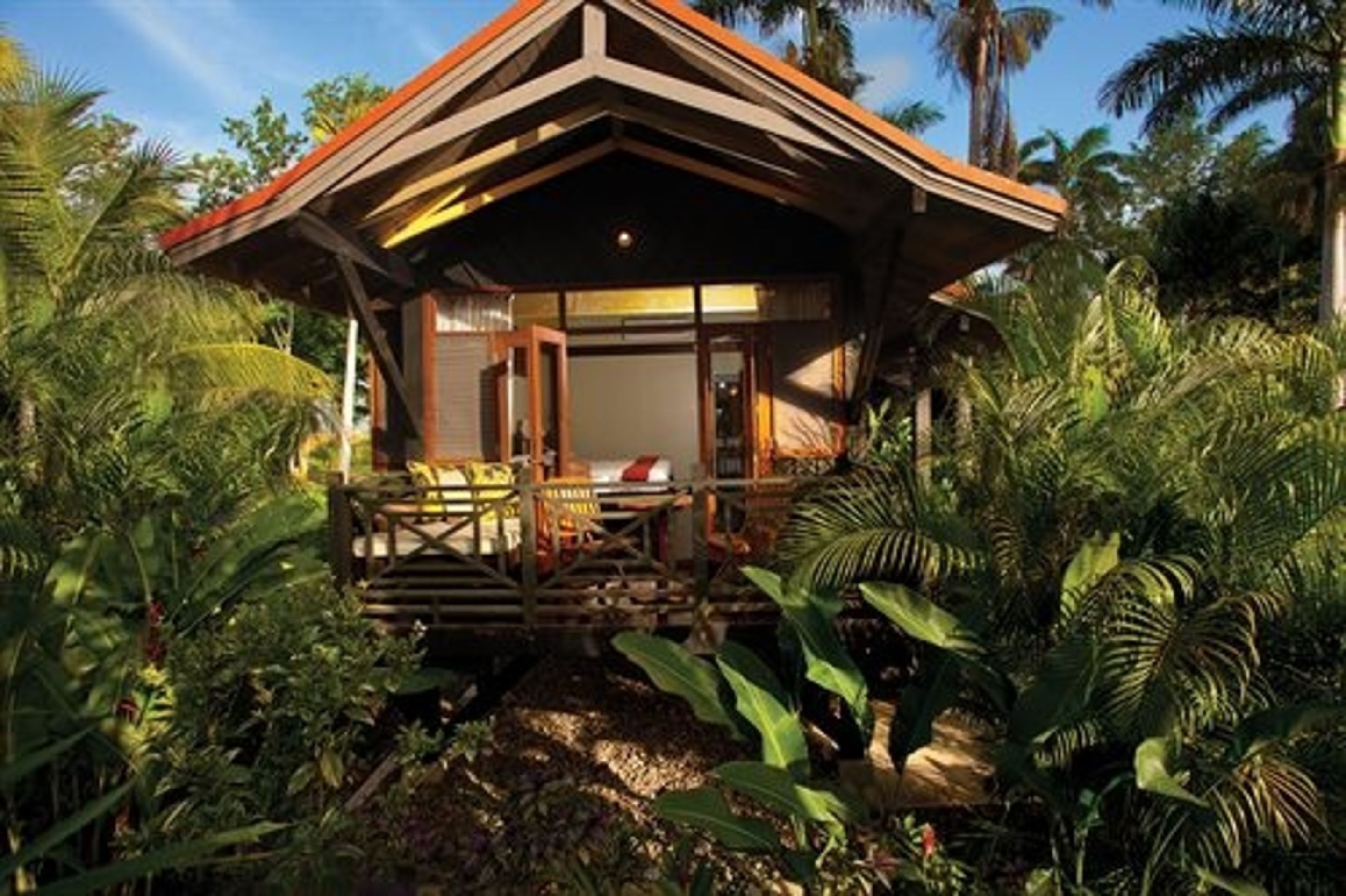 Sunset at the Palms Resort AllInclusive Resort