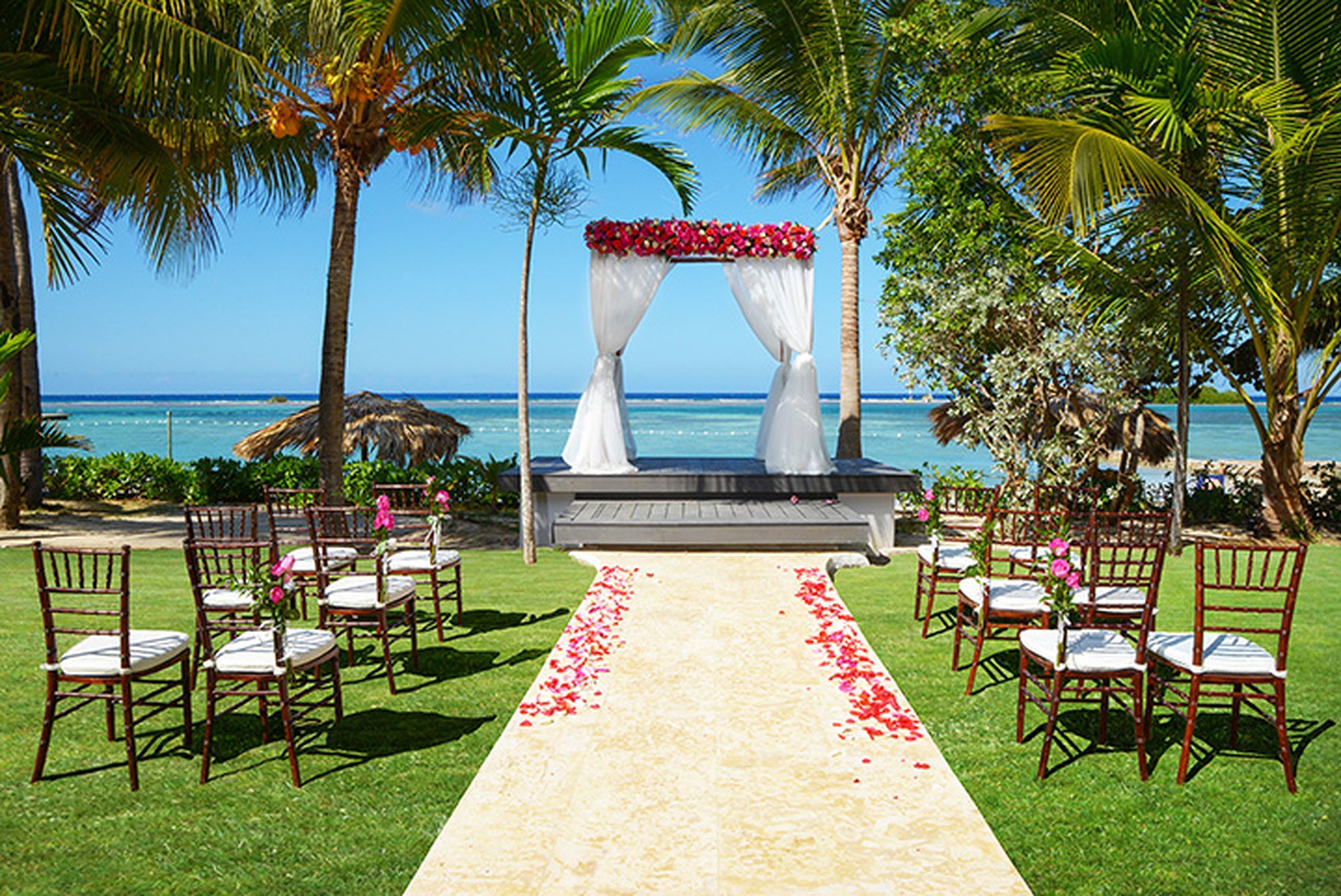Outdoor Wedding Area
